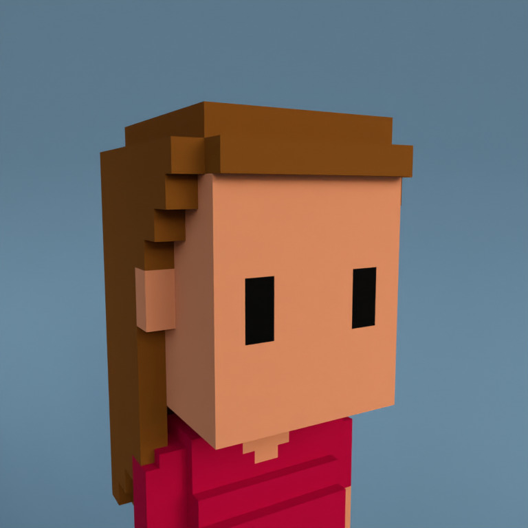 Meebit #8715 — Portrait