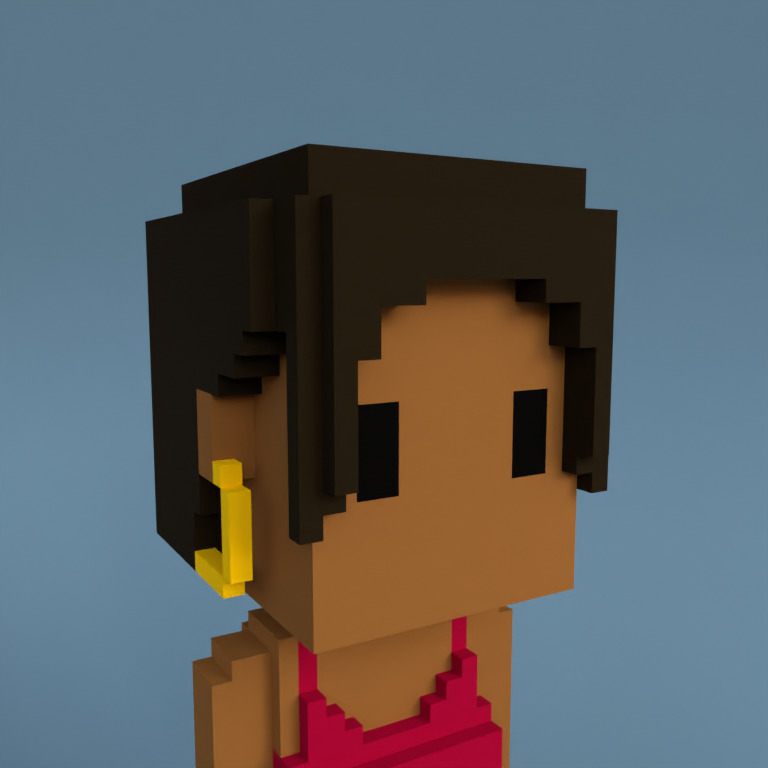 Meebit #8718 — Portrait