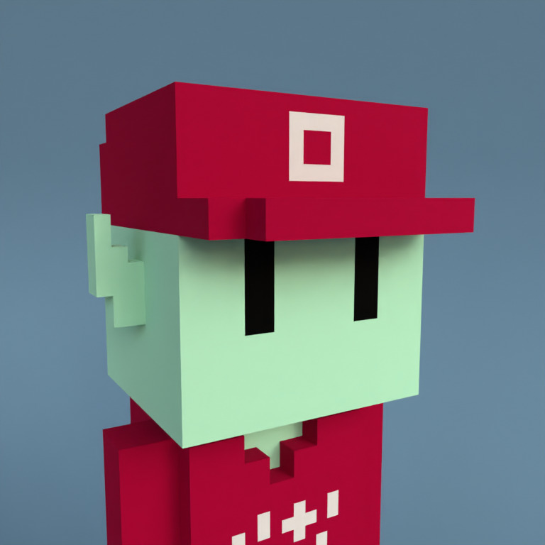 Meebit #8721 — Portrait