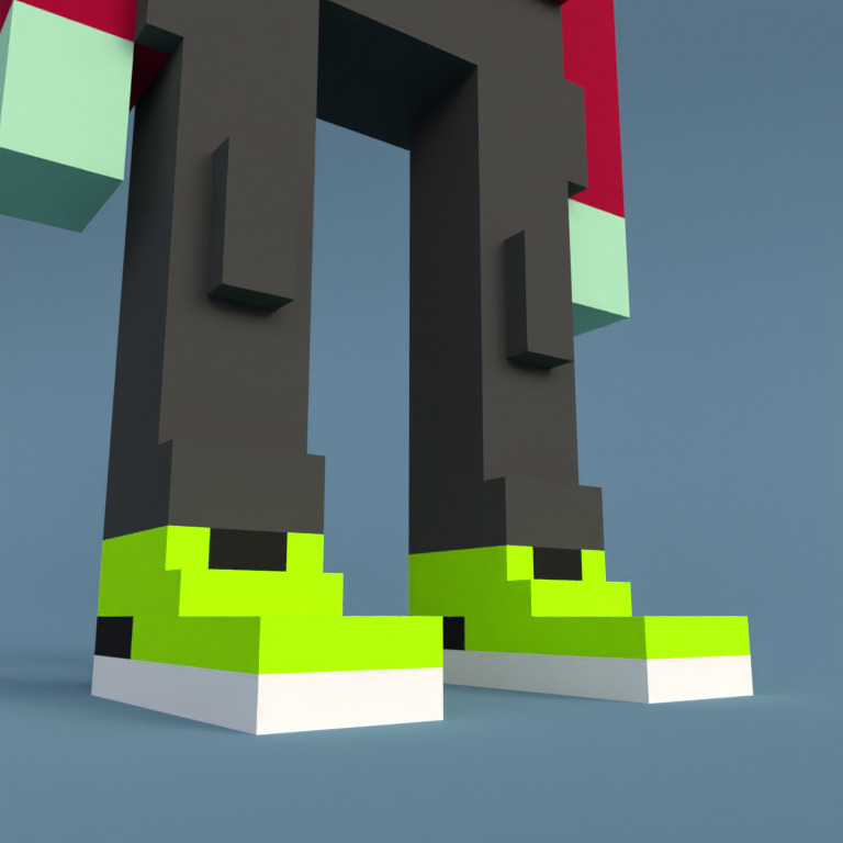 Meebit #8721 — Shoes