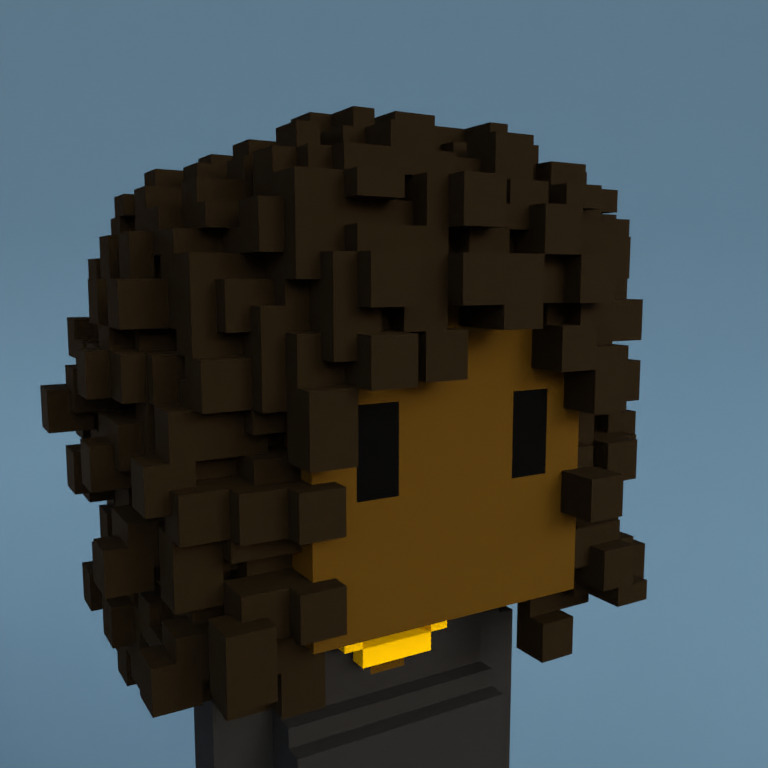 Meebit #8724 — Portrait