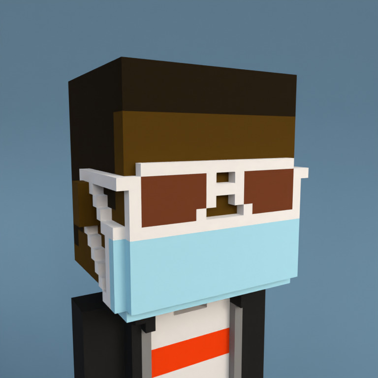 Meebit #8727 — Portrait