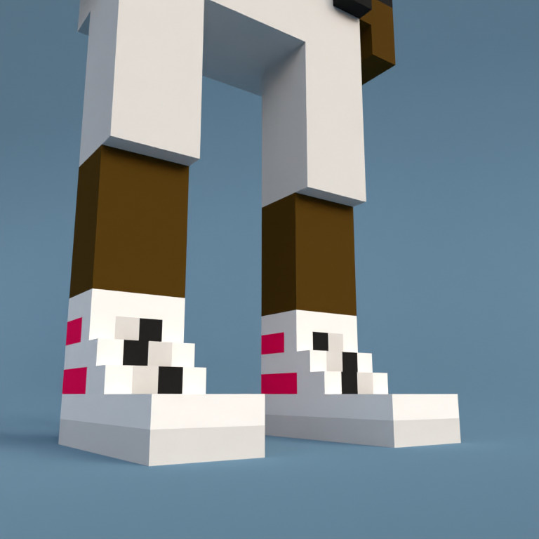 Meebit #8727 — Shoes