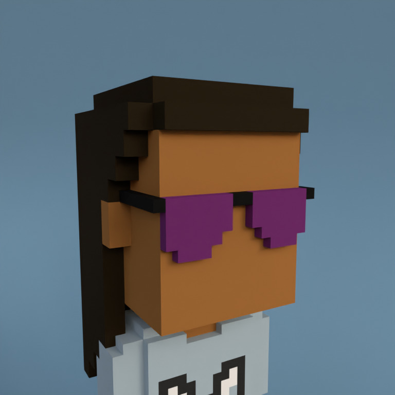 Meebit #8729 — Portrait