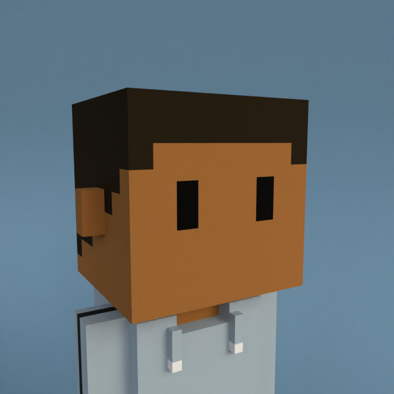 Meebit #8733 — Portrait