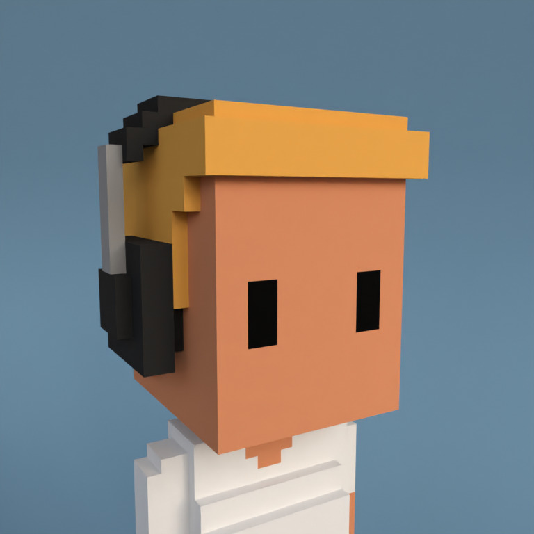 Meebit #8734 — Portrait