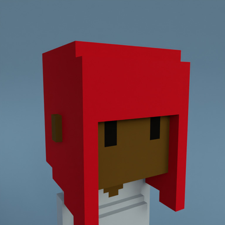 Meebit #8735 — Portrait
