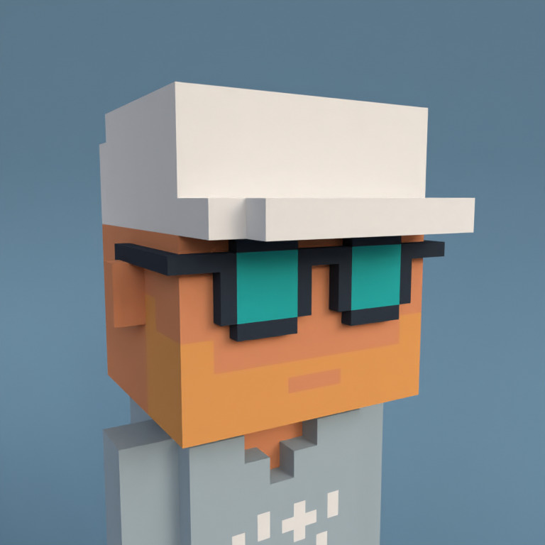 Meebit #8736 — Portrait