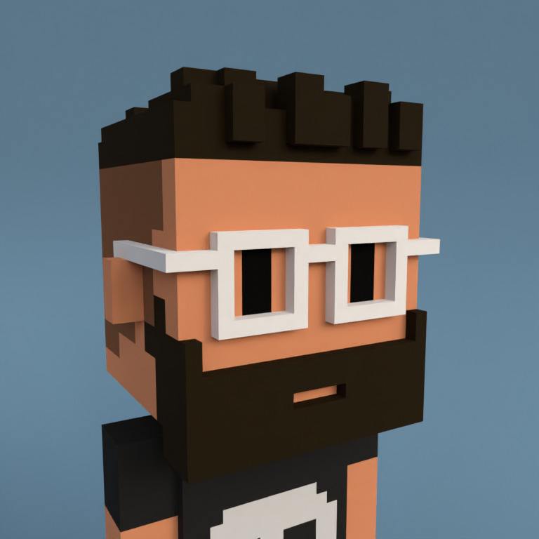 Meebit #8737 — Portrait