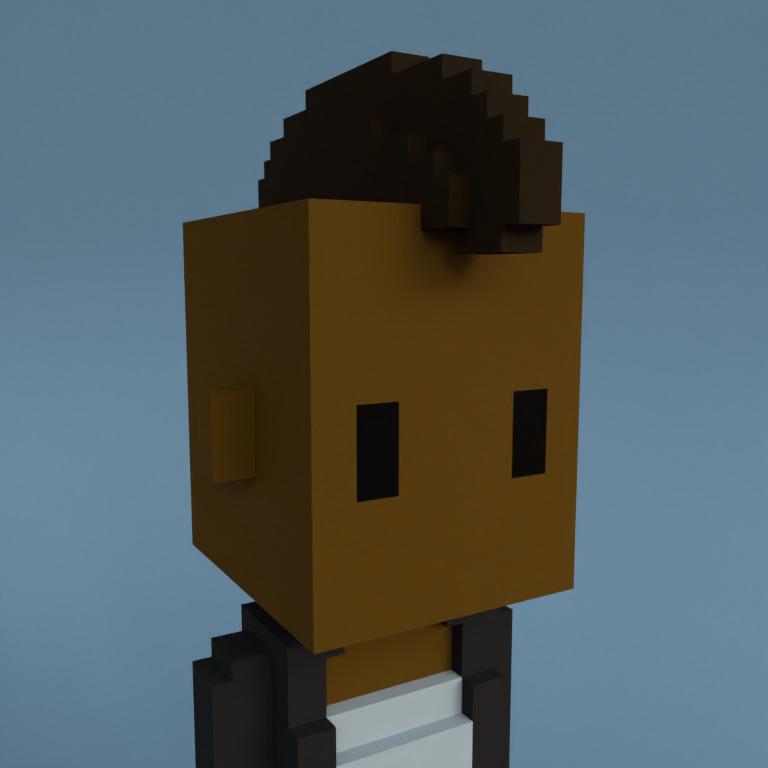 Meebit #8740 — Portrait