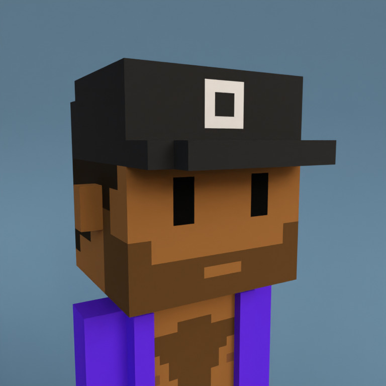 Meebit #8741 — Portrait