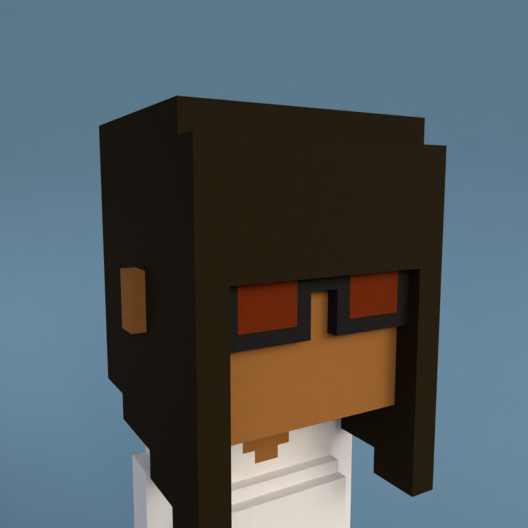 Meebit #8743 — Portrait