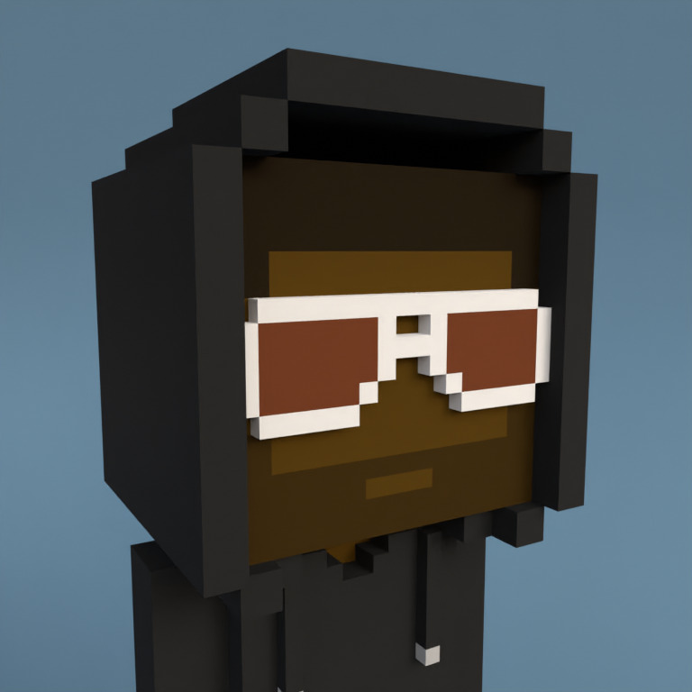Meebit #8745 — Portrait