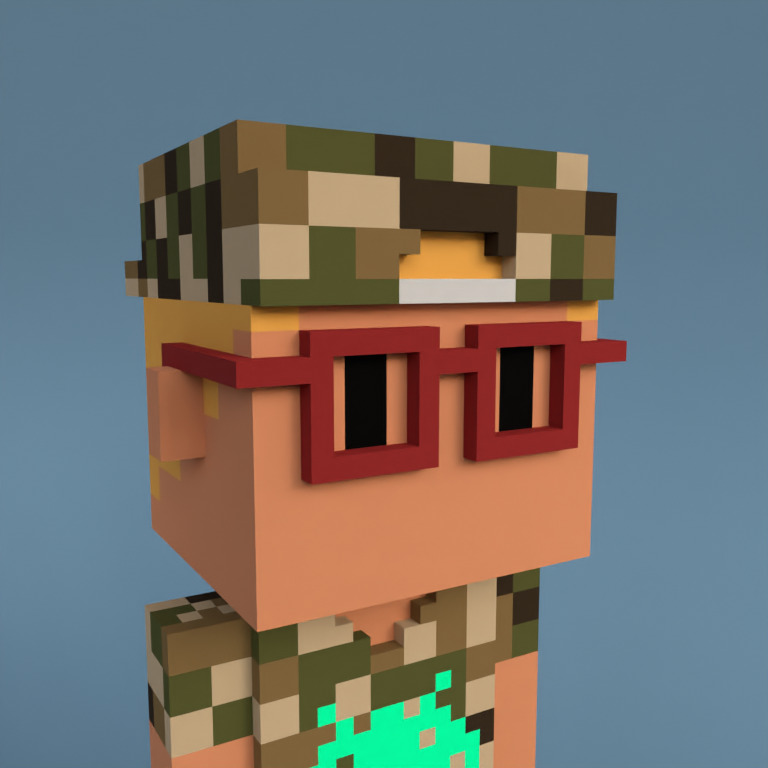 Meebit #8750 — Portrait