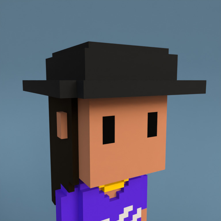 Meebit #8753 — Portrait