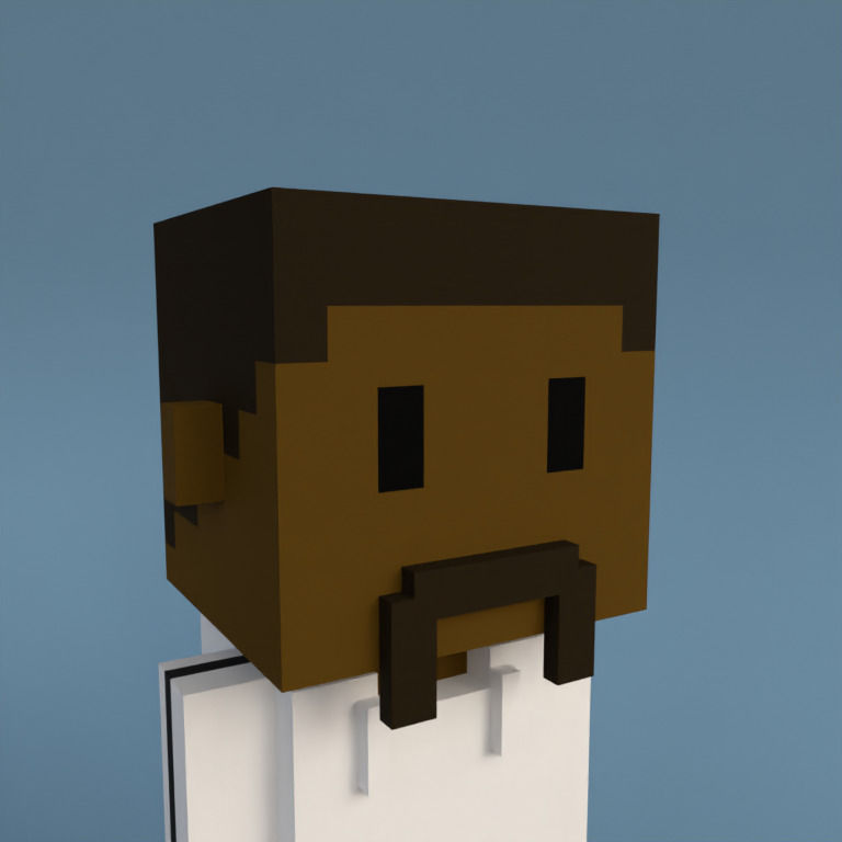Meebit #8756 — Portrait