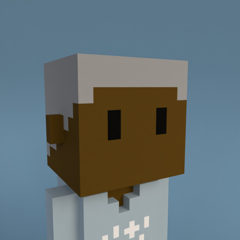 Meebit #8757 — Portrait