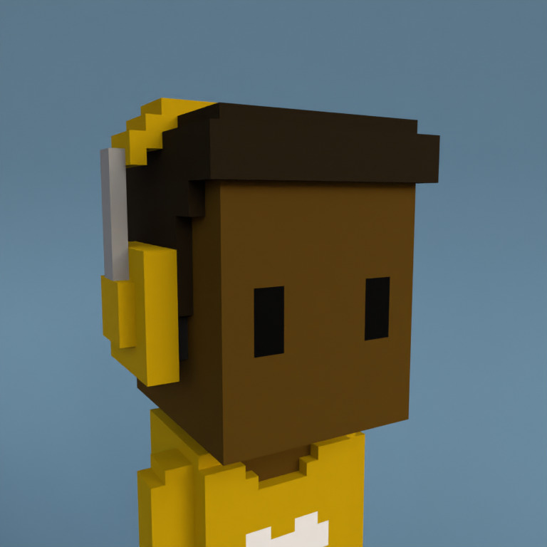 Meebit #8762 — Portrait