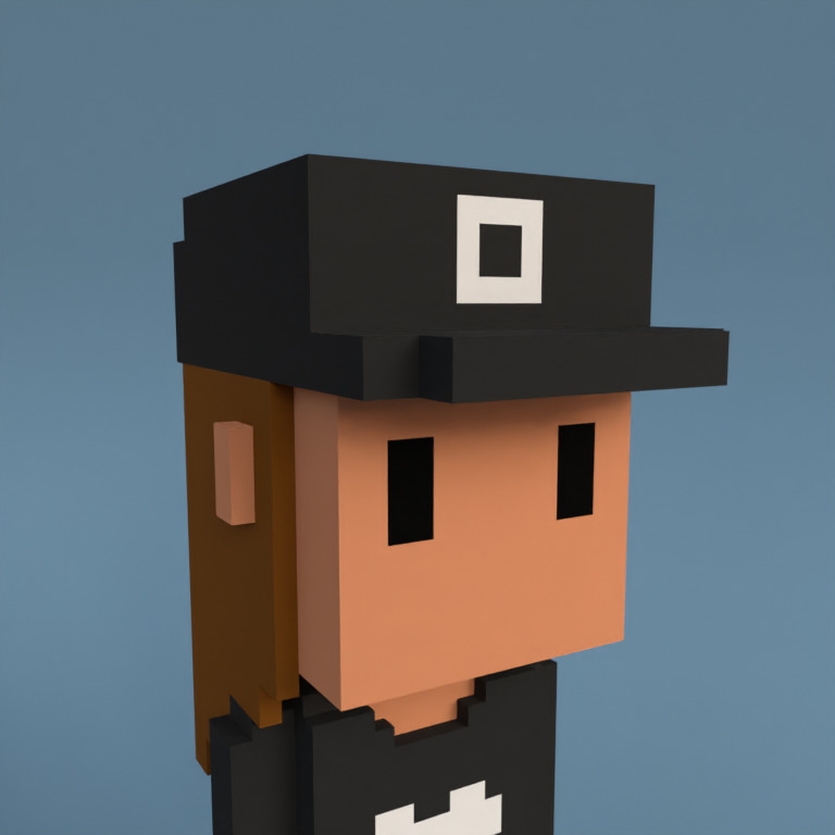 Meebit #8765 — Portrait