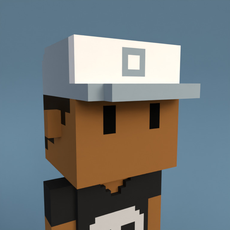 Meebit #8768 — Portrait