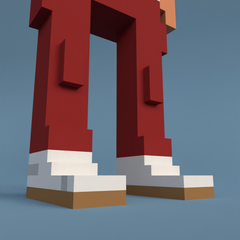 Meebit #8772 — Shoes