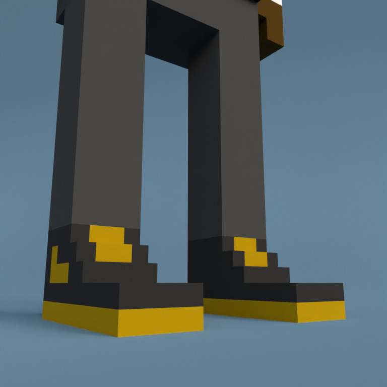Meebit #8773 — Shoes