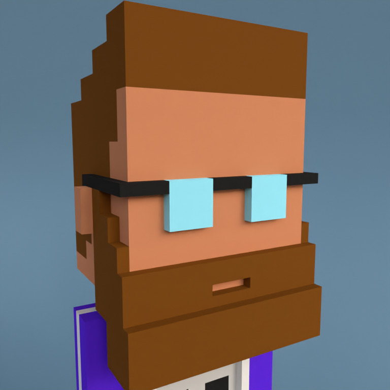 Meebit #8792 — Portrait