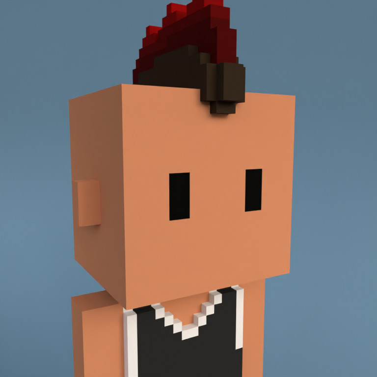 Meebit #8799 — Portrait
