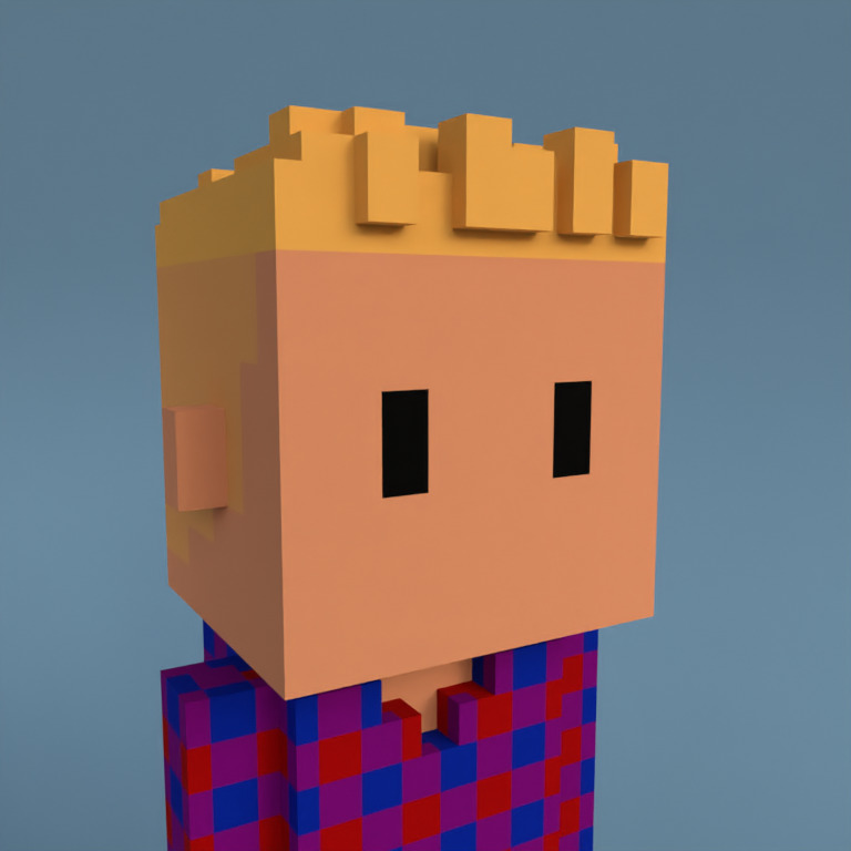 Meebit #8801 — Portrait