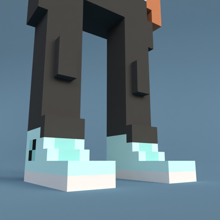 Meebit #8804 — Shoes