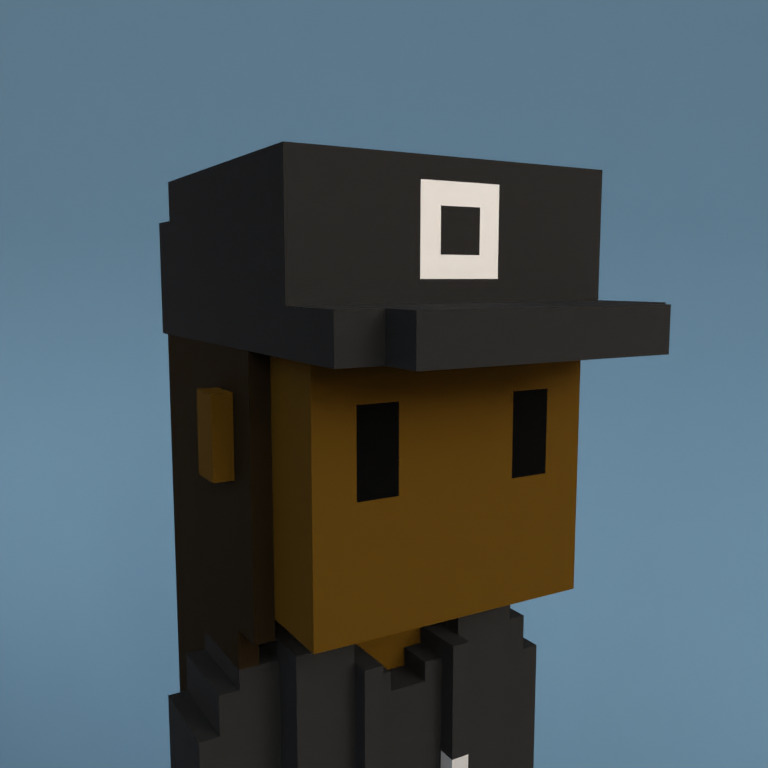Meebit #8807 — Portrait