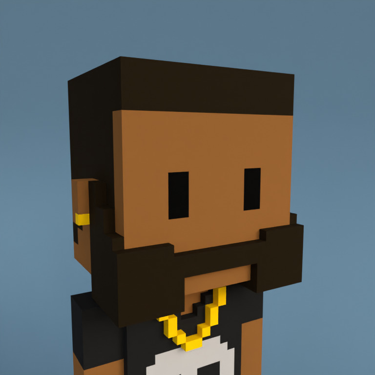 Meebit #8808 — Portrait