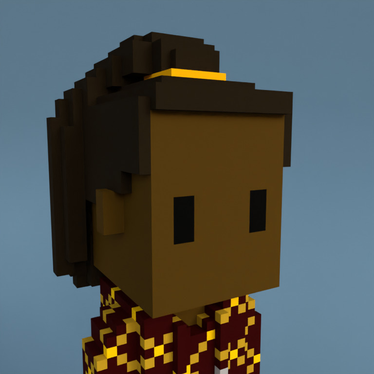 Meebit #8809 — Portrait