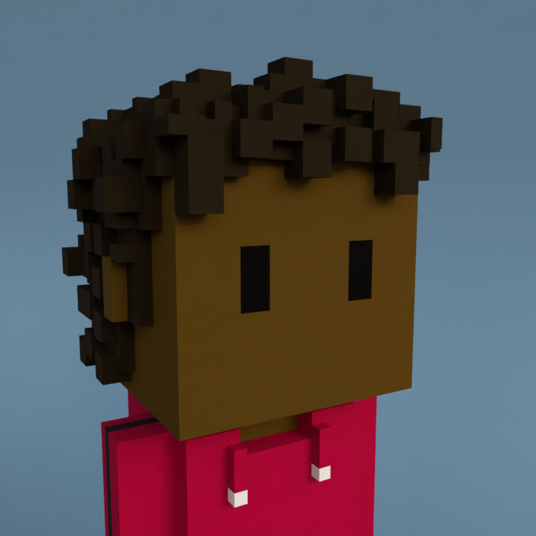 Meebit #8817 — Portrait