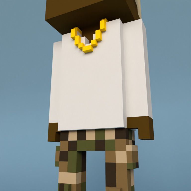 Meebit #8821 — Outfit