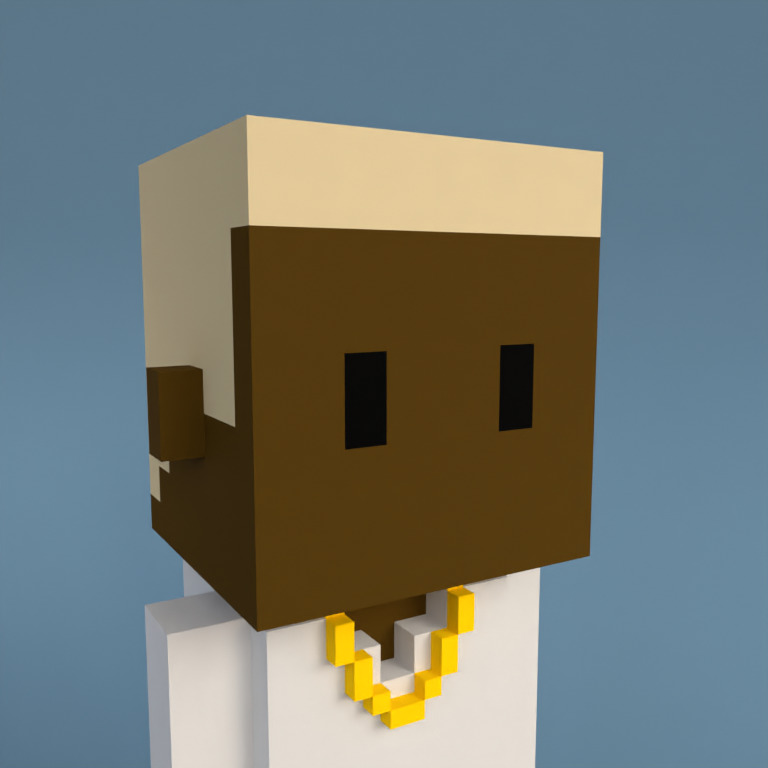 Meebit #8821 — Portrait