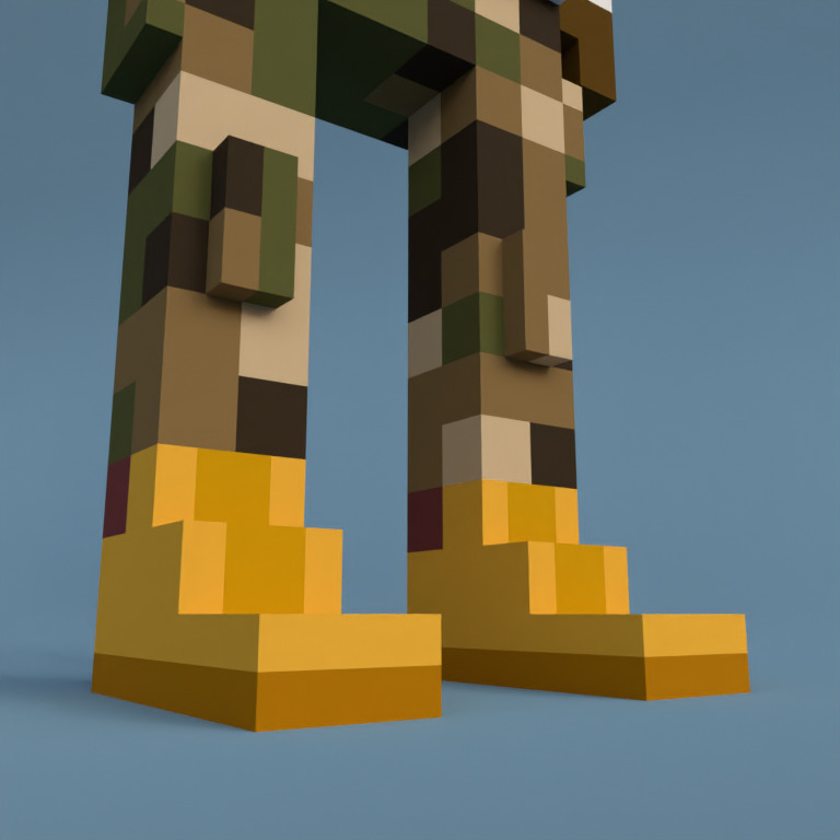 Meebit #8821 — Shoes