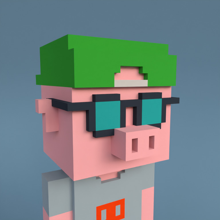 Meebit #8822 — Portrait