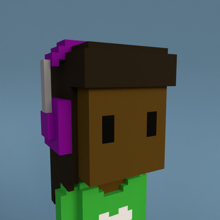 Meebit #8825 — Portrait