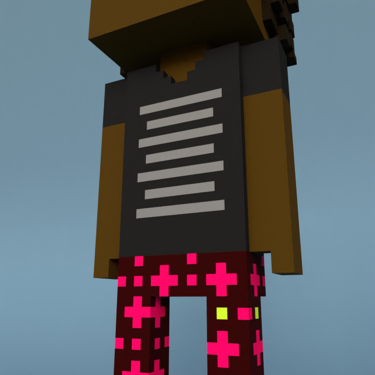 Meebit #8832 — Outfit
