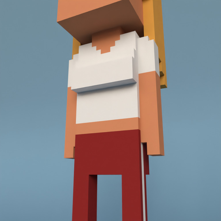 Meebit #8840 — Outfit
