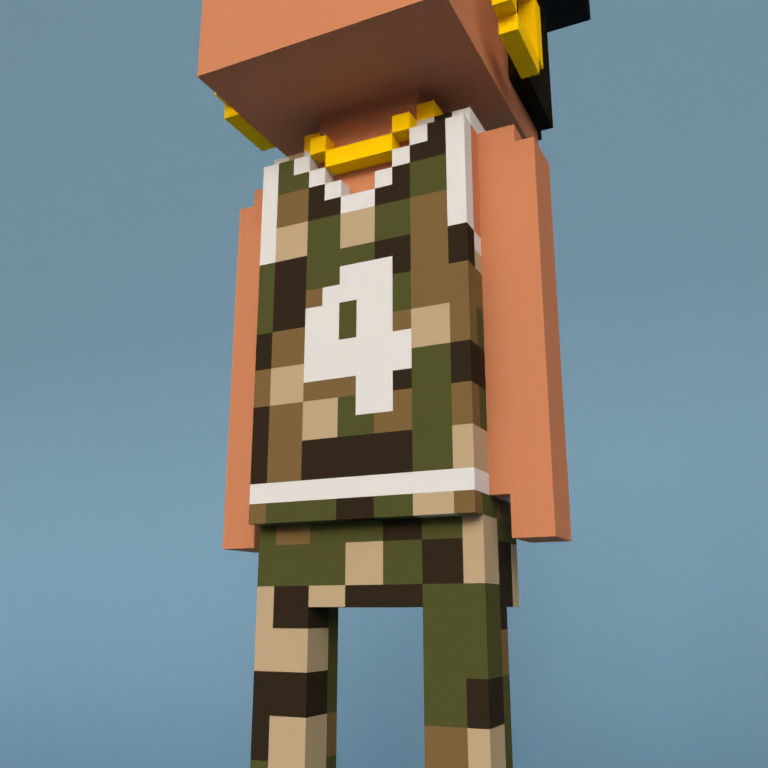Meebit #8843 — Outfit