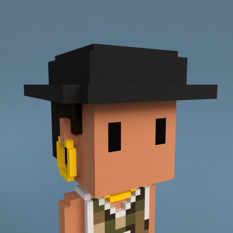 Meebit #8843 — Portrait