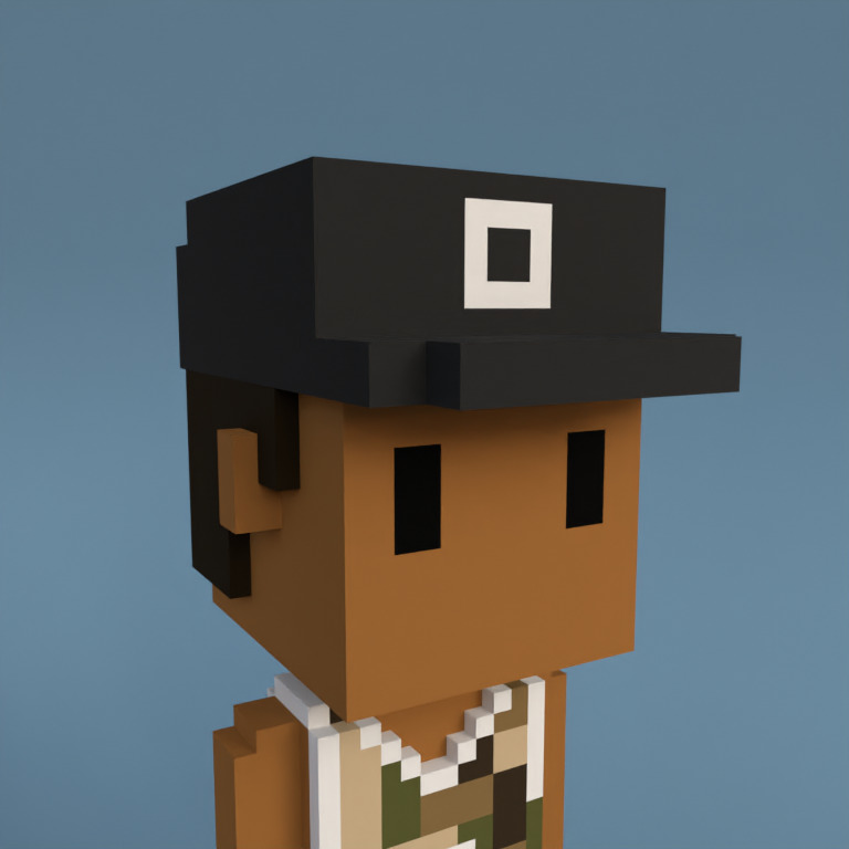 Meebit #8844 — Portrait