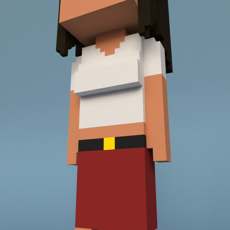 Meebit #8845 — Outfit