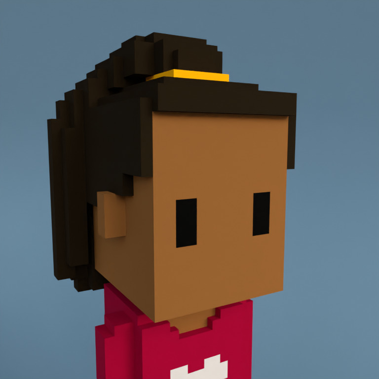 Meebit #8853 — Portrait