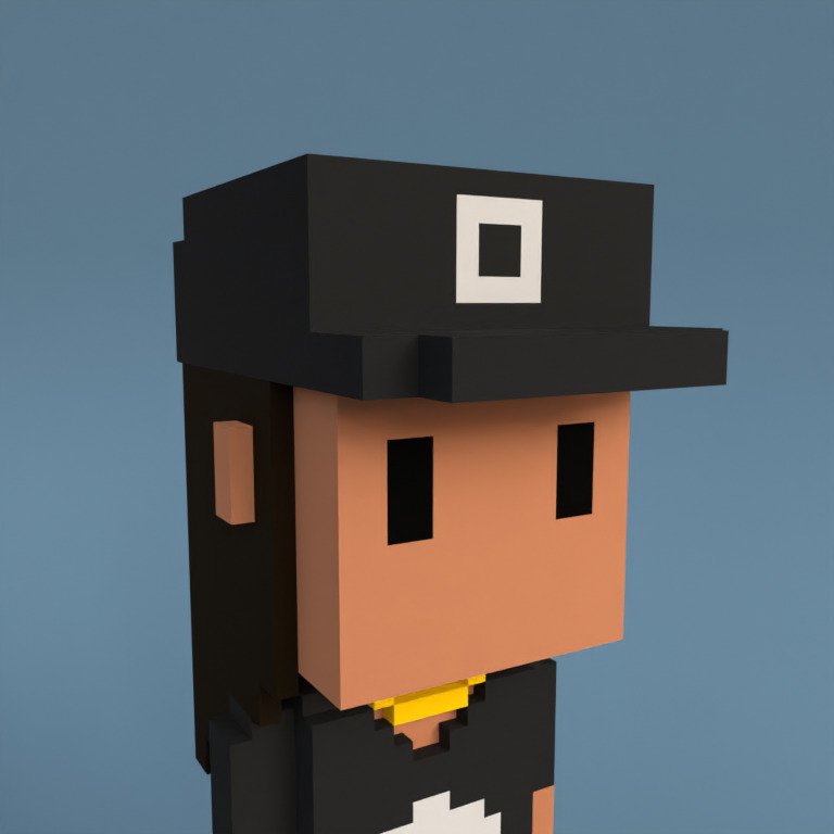 Meebit #8857 — Portrait