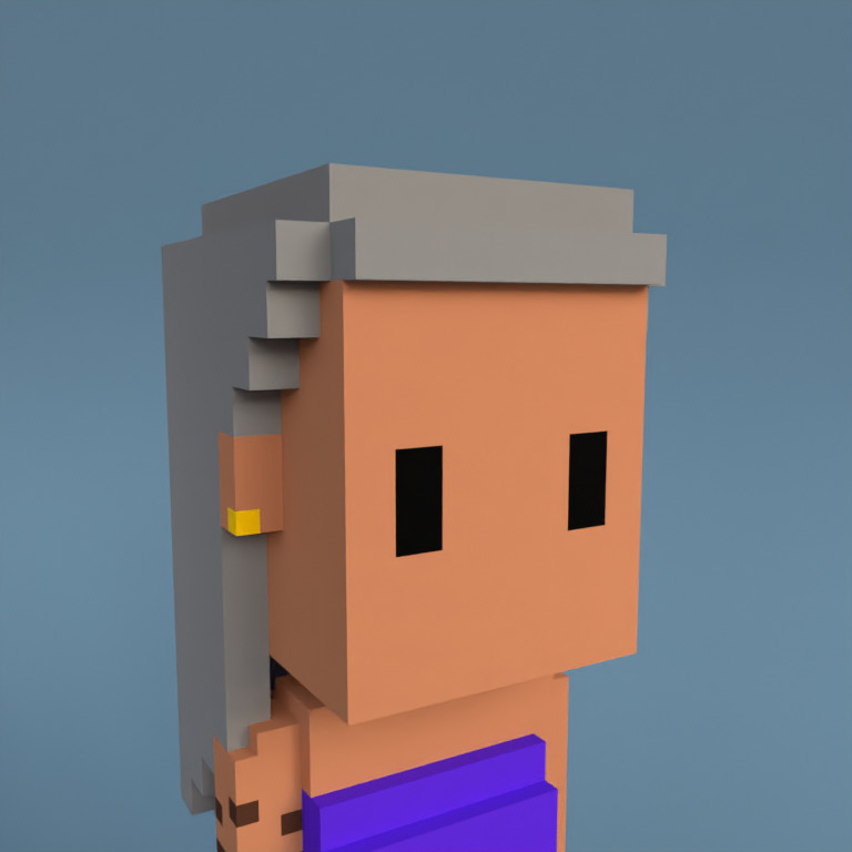 Meebit #8867 — Portrait