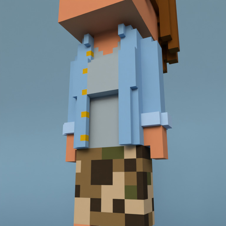 Meebit #8869 — Outfit