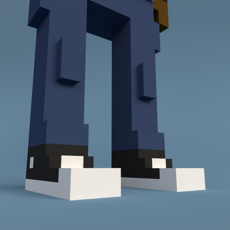 Meebit #8876 — Shoes